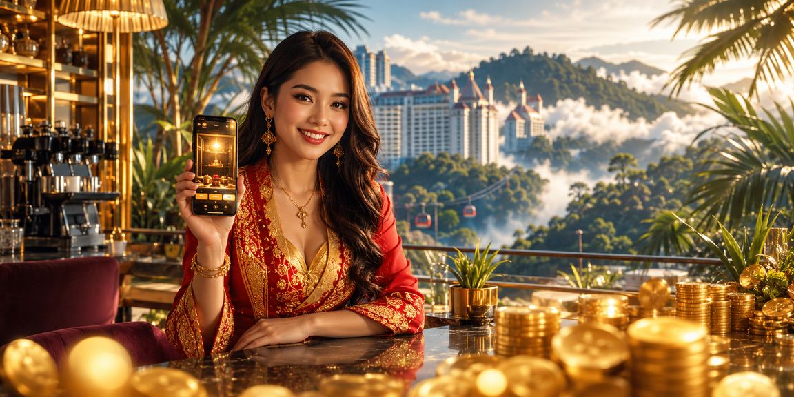 Suasana rebat bonus bergaya Malaysia di Genting Highlands berkaitan platform y700