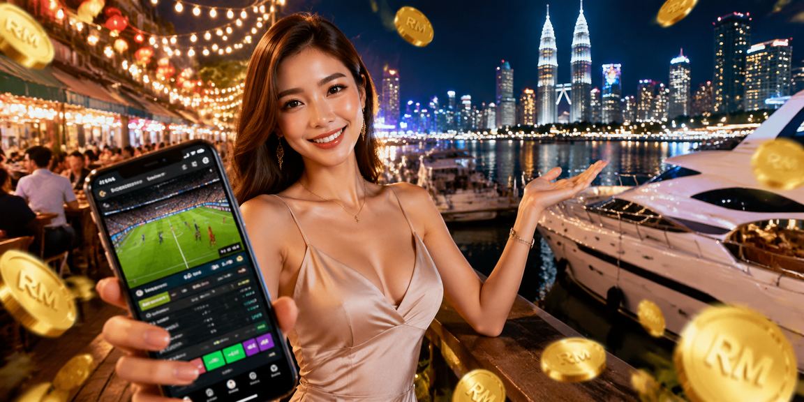 Pengguna Kuala Lumpur mengakses aplikasi platform y700 untuk taruhan kriket