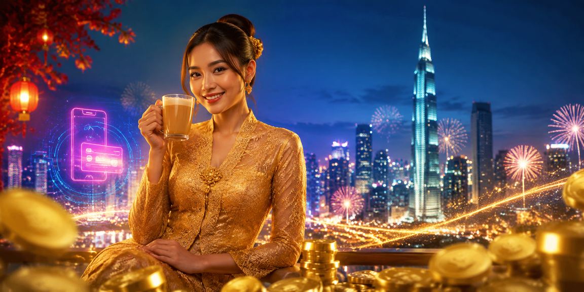 Suasana permainan kasino hiburan bergaya kebaya Kuala Lumpur di platform y700