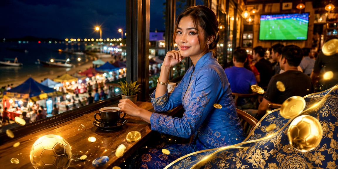 Wanita Malaysia bergaya baju kurung melakukan deposit untuk bonus ahli baharu y700